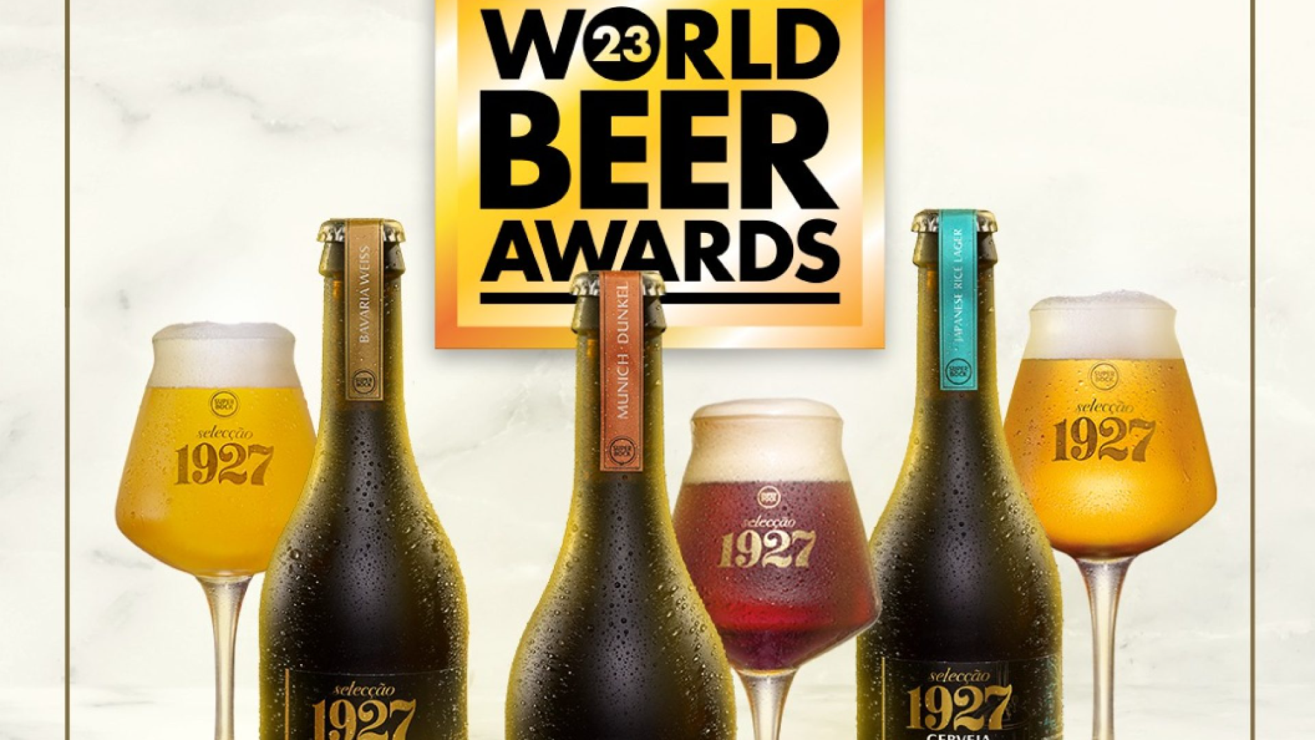 Super Bock arrecada 5 medalhas no World Beer Awards 2023